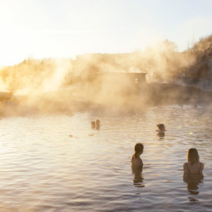 The Secret Lagoon in Iceland