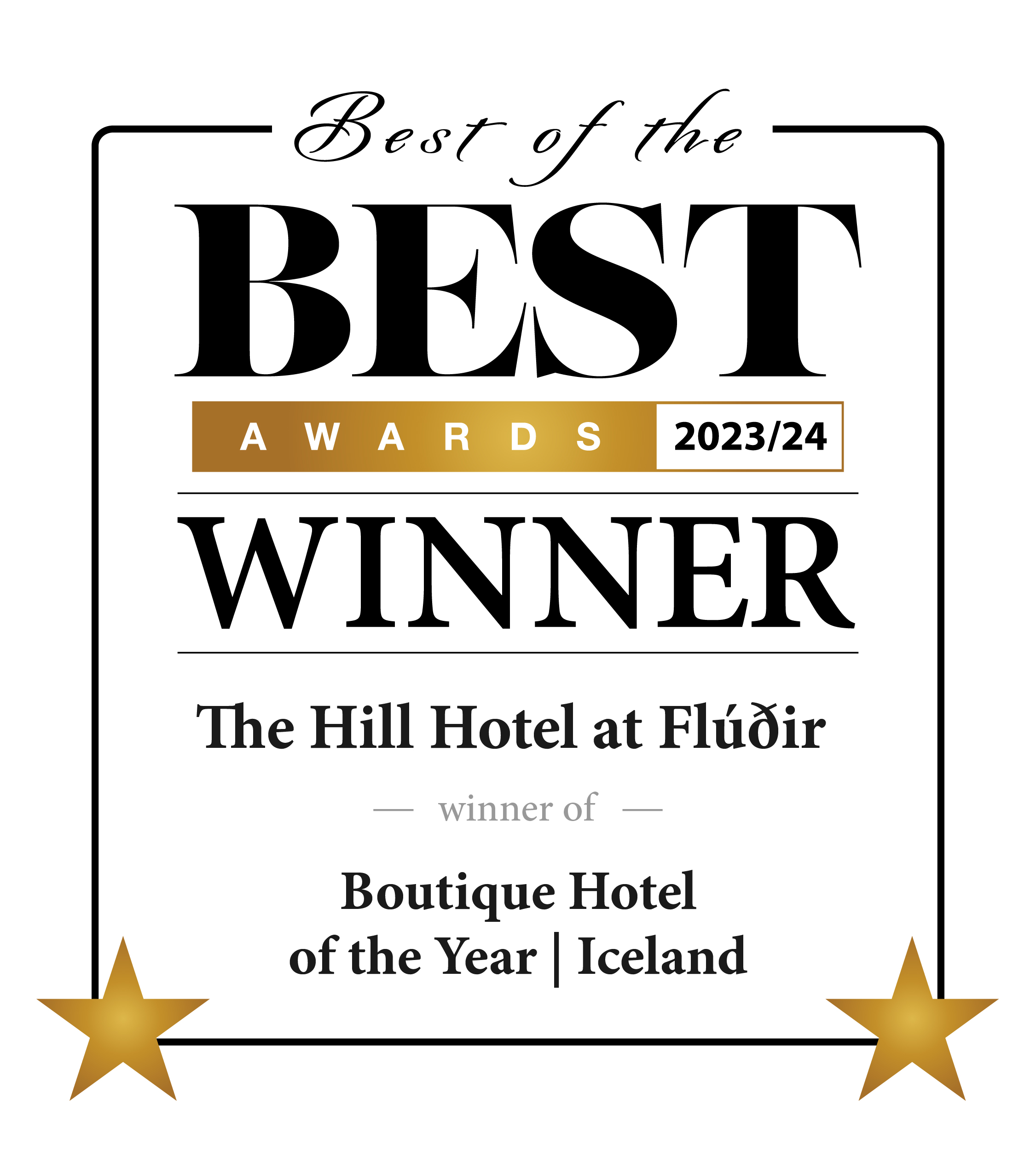 Boutique Hotel of the Year Award