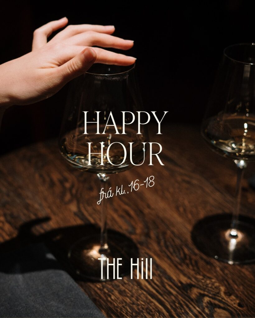The Hill Happy Hour advert