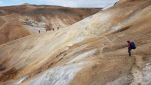 The vast desert-like plains of Emstrur in the Icelandic Highlands