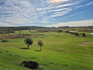 Grafarholt golf course in Iceland